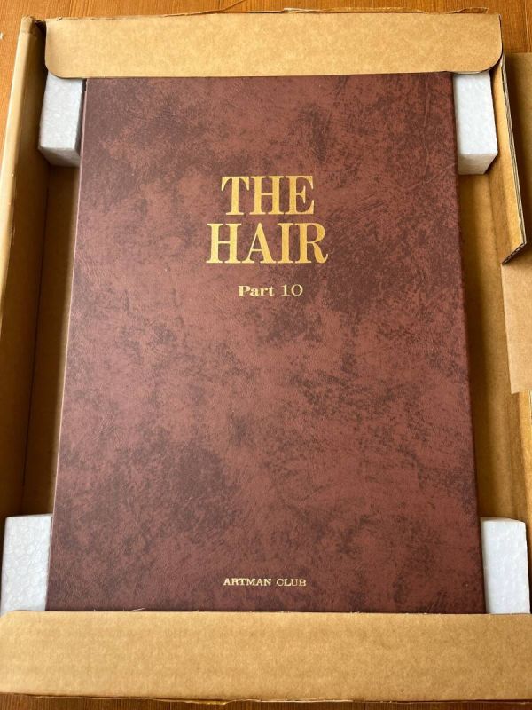 1/ THE HAIR Part 10 日本芸術出版　310×220mm サイズ 会員限定 写真集 ポートフォリオ NGS アートマンクラブ ARTMAN CLUB_画像1