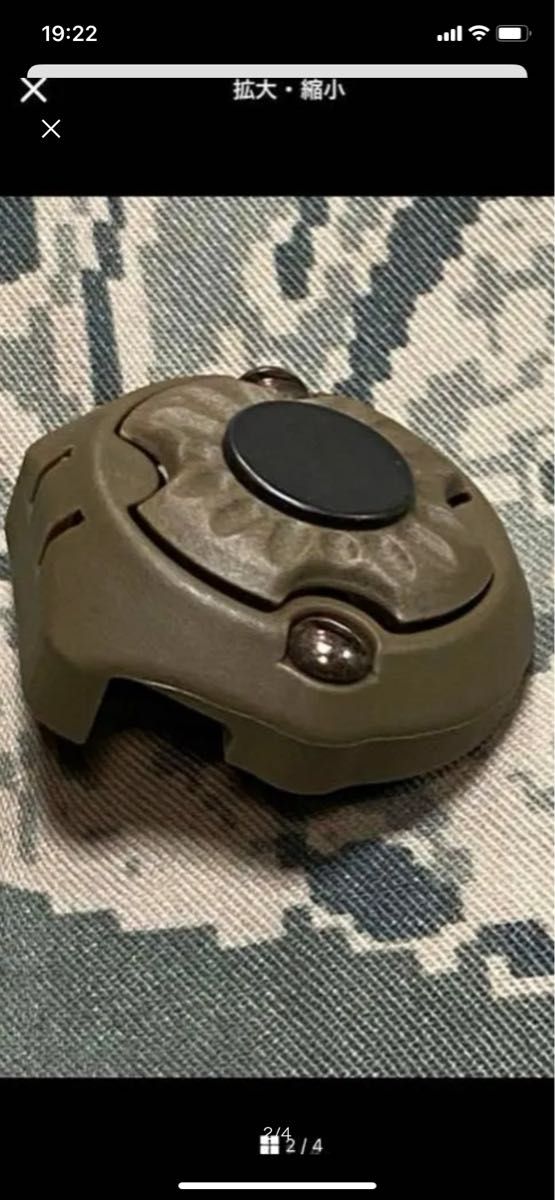 米軍放出品　実物　希少　ストリームライト　サイドワインダー　ヘルメットマウント　ヘルメットアタッチメント