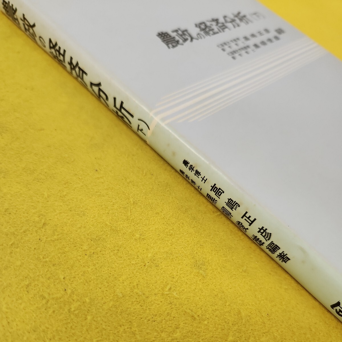 E04-032 農政の経済分析(下) 高嶋正彦/黒柳俊雄/編著 明文書房 汚れ傷多数あり。 - 農学 E04-032 農政の経済分析(下) 高嶋正彦/黒柳俊雄/編著 明文書房 汚れ傷多数あり。 - 農学