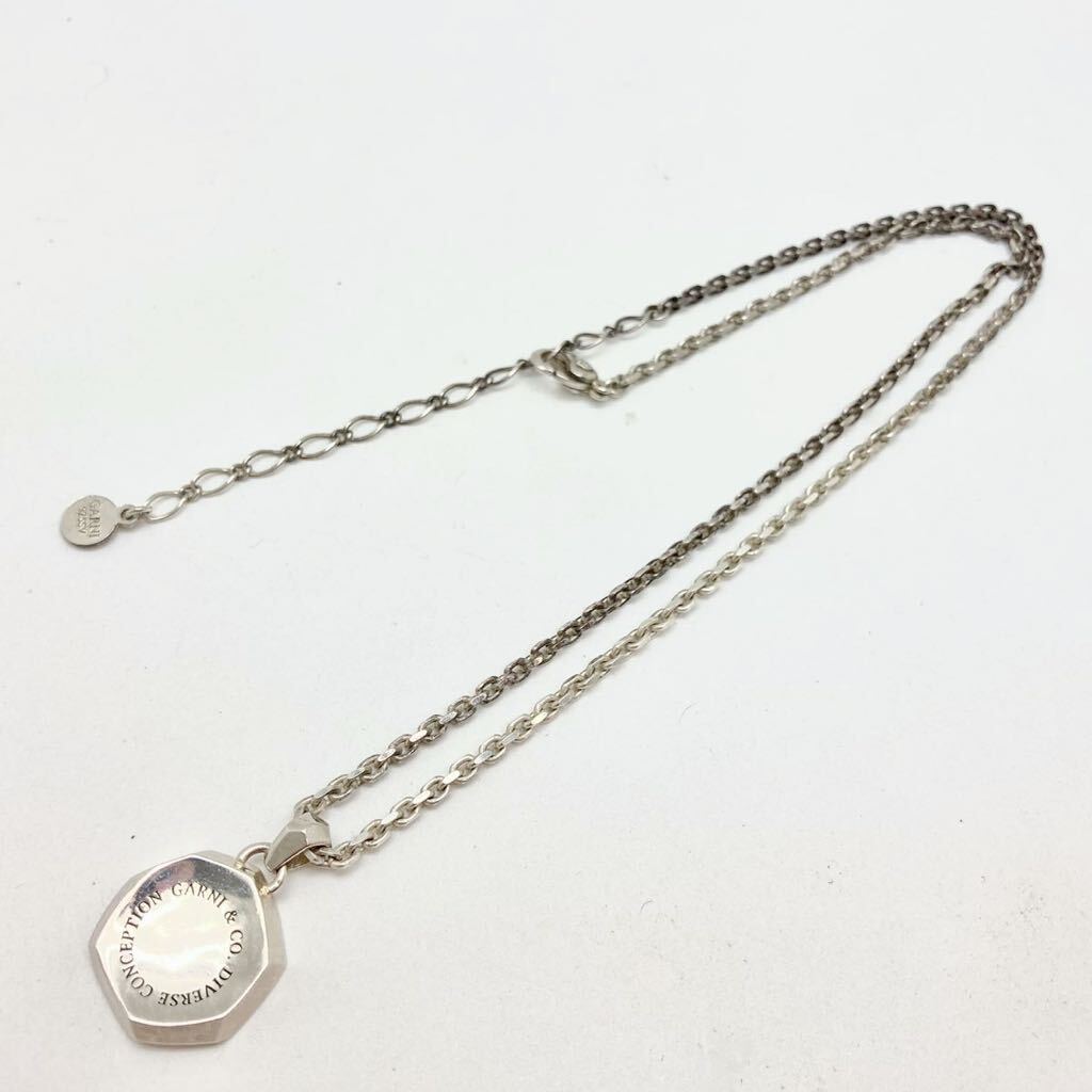 「GARNI （ガルニ）ネックレス」m 重量約18g necklace ネックレス silver 925 GARNI&co. ペンダント ヴィンテージ CE0_画像3
