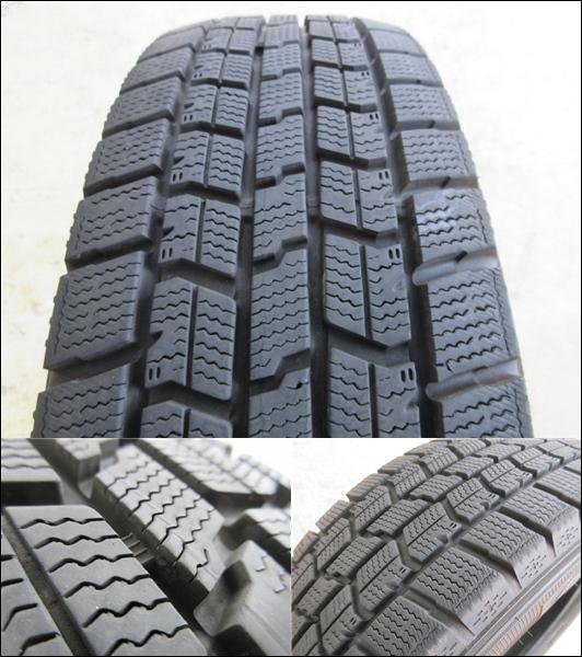 4本 175/60R16 深溝 良品 GOOD YEAR グッドイヤー ICE NAVI 7 アイスナビ 日本 国産 スタッドレス セット 埼玉 鴻巣 店頭取付歓迎_画像4