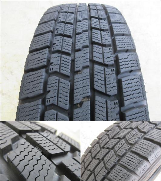 4本 175/60R16 深溝 良品 GOOD YEAR グッドイヤー ICE NAVI 7 アイスナビ 日本 国産 スタッドレス セット 埼玉 鴻巣 店頭取付歓迎_画像5