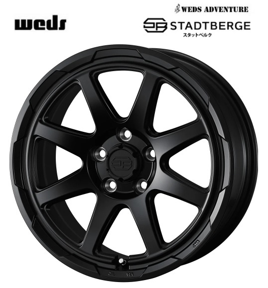 取寄せ品 4本 WED スタットベルク 7.0J+38 5H-114.3 トーヨー PROXES CL1 SUV 23年 225/60R17インチ エクリプスクロス CV系 デリカD:5_画像6