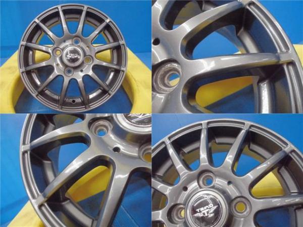 4本 新品 サマー タイヤ 145/80R13 中古 アルミ付き タント N-BOX ムーヴ 等 軽自動車に TEAD 13インチ 4穴 海外タイヤ ロードストーン_画像4