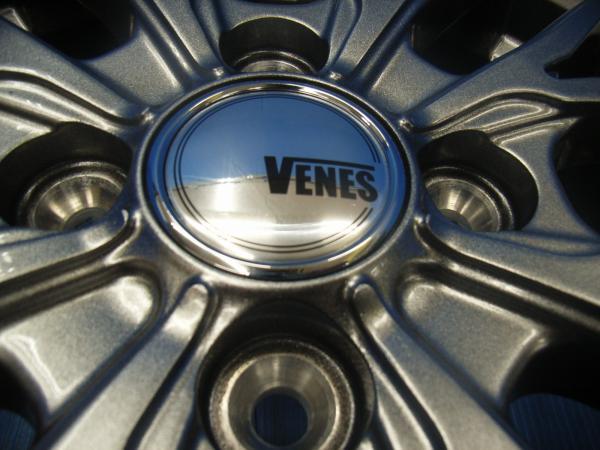 165/55R14 新品 格安 夏タイヤホイール VENES 14インチ 4.5J +45 ハイパーシルバー ROADSTONE HP02 165/55/14 組込済 4本SET ゼスト ライフ_画像4