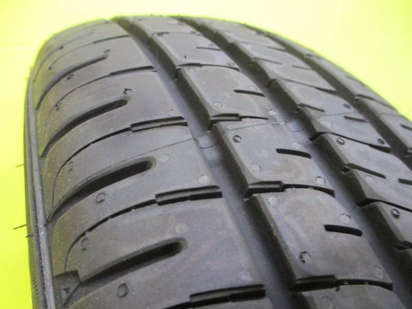 155/65R14 23-24年製 新品タイヤ付き ダンロップ EC204 中古N-WGN純正アルミ セット シルバー 4.5J 14 4/100 +40 N-BOX N-ONE_画像4