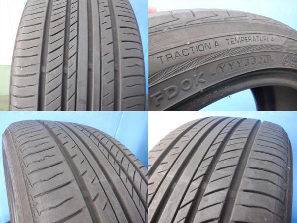 【国産中古タイヤ2本】215/45R17 ヨコハマ ADVAN dB V552 プリウス カローラ インプレッサ レガシィ ミト A1 Aクラス Bクラス 等に_画像2