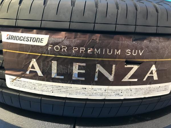 新品 4本 ハリアー RAV4 ヴァンガード 国産 夏タイヤ 225/65R17 102H ブリヂストン ALENZA 黒 17インチ アルミホイール 5穴 PCD114.3_画像4