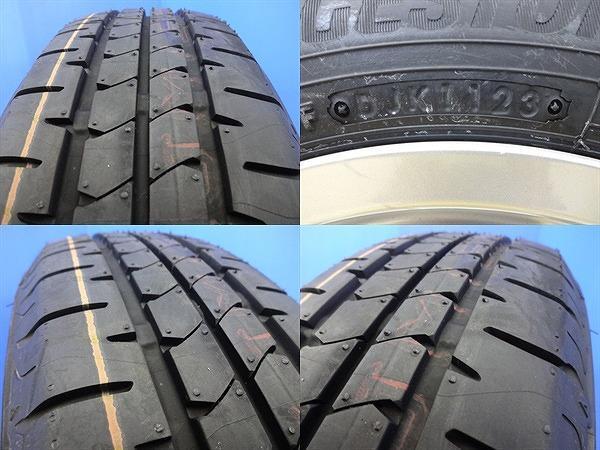 パレット ラパン フレア AZワゴン ルークス モコ ライフ ゼスト 中古 KAMIN 13インチ 新品 ブリヂストン 155/65R13 ek ワゴンR ミラ_画像3