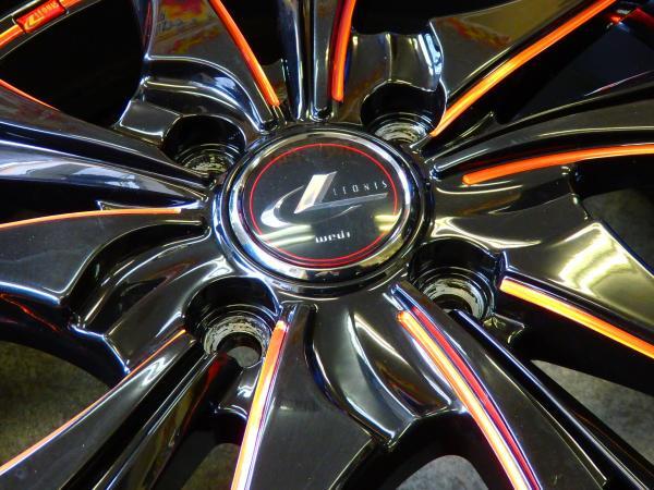 【軽カーに】WEDS Leonis TE【16インチ 5J +45】2023年製 新品タイヤ【165/45R16 74V】ワゴンR タント ウェイク N-BOX スペーシアの画像4