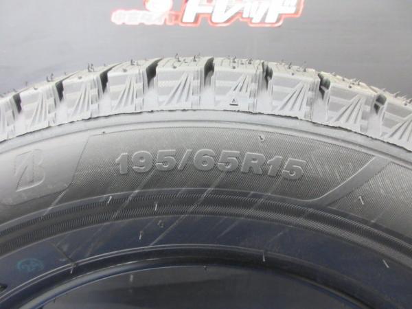 195/65R15 ブリヂストン BLIZZAK ブリザック VRX3 ジャパン三陽 ZACK JP-818 6J-15 +43 5H114.3 ４本セット 中古＆新品 夏用 夏タイヤ オー_画像8