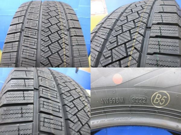 送料無料 235/50R18 ピレリアイスゼロアシンメトリコ 2022年製 新品 スタッドレス 4本 タイヤのみ 冬用 冬タイヤ 高萩 アルファード ヴェル_画像3