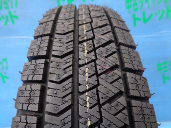 モコ N-BOX スペーシア 145/80R13 【送料無料】 新品スタッドレスタイヤ 4本セット価格 ブリヂストン ブリザック VRX2 145/80/13本庄_画像3