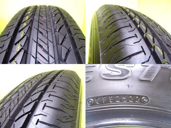 ジムニー 175/80R16 中古 新車はずし ブリヂストン デューラーH/L 852 2022年製 新品 VENES M7BR 5.5J 16 +22 5/139.7 4本セット 棚倉_画像7