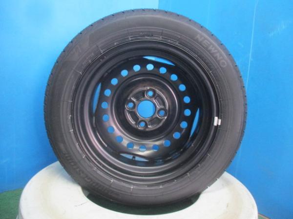 4本 新品 タイヤ 2024年製 ブリヂストン NEWNO 155/65R14 鉄 スチールホイール 14インチ 4.5J +45 100 4H ムーヴ ワゴンR タント_画像7