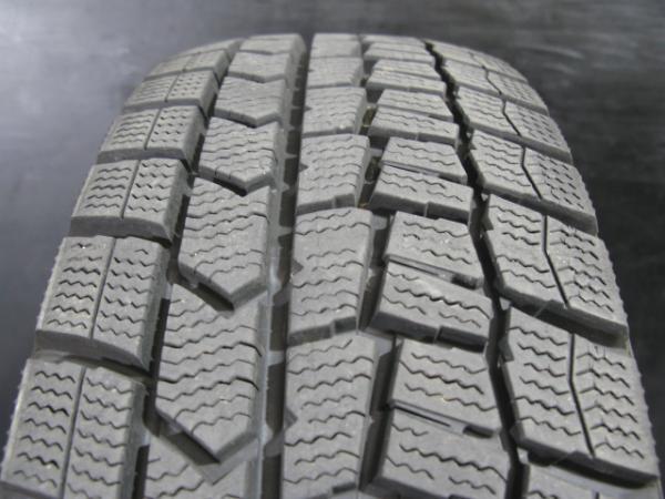 中古 冬タイヤ 165/60R15 77Q 4本セット ダンロップ WINTERMAXX WM02 溝有 スタッドレス 19～20年製 デリカミニ ハスラー ソリオ 白河_画像4