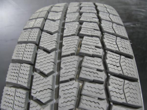 中古 冬タイヤ 165/60R15 77Q 4本セット ダンロップ WINTERMAXX WM02 溝有 スタッドレス 19～20年製 デリカミニ ハスラー ソリオ 白河_画像2