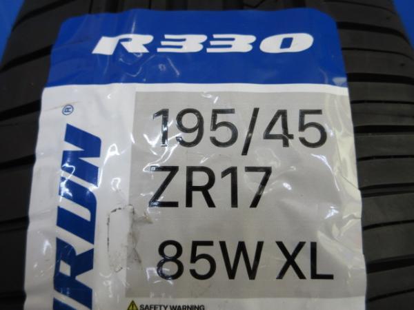 4本 スズキ ZC32S ZC33S スイフトスポーツ 17インチ アルミホイール 5穴 PCD114.3 新品 サマー 夏用タイヤ 195/45R17 タイヤホイールセット_画像2