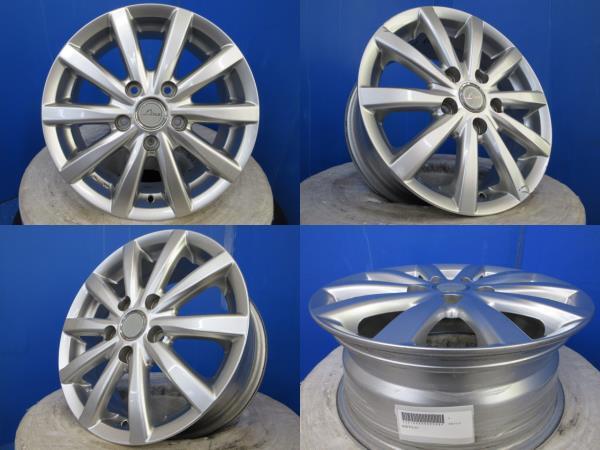 GG GY アテンザ 4本 15インチ5穴 PCD114.3 新品 ブリヂストン ブリザック 195/65R15 スタッドレス 冬用 冬タイヤアルミホイールセット VRX3_画像4