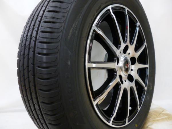 (処分市)(新品ホイール中古タイヤ4本)195/65R15 ブリヂストン・ヨコハマ + Weds アルミ 15x6.0+43 5H114.3 セレナ C25 C26 C27 各_画像10