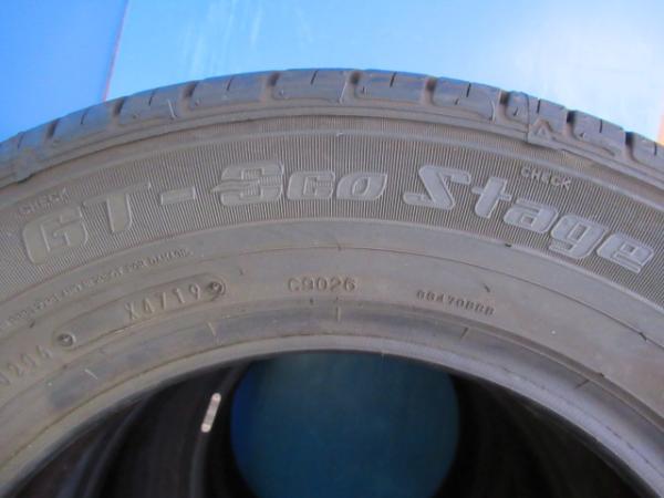 送料無料 グッドイヤー 夏タイヤ ジーティーエコ 185/65R14 ピクシスジョイ カローラ カルディナ ブルーバード プリメーラ 別_画像4