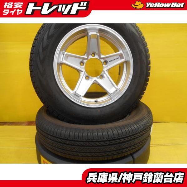 美品 175/80R16 ジムニー AZ-オフロード 中古 ウエッズ キーラー タクティクス 16インチ 中古 ブリヂストン デューラー 2023年製_画像1