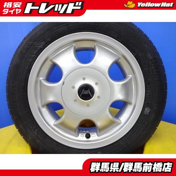 パレット ラパン フレア AZワゴン ルークス モコ ライフ ゼスト 中古 KAMIN 13インチ 新品 ブリヂストン 155/65R13 ek ワゴンR ミラ_画像1