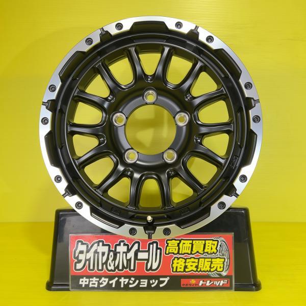 ジムニー 175/80R16 中古 新車はずし ブリヂストン デューラーH/L 852 2022年製 新品 VENES M7BR 5.5J 16 +22 5/139.7 4本セット 棚倉_画像2