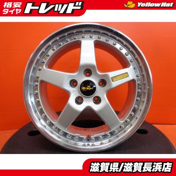 中古ホイール 4本 Desmond WISE SPORTS 17インチ 8.0J / 9.0J +30 / +35 5H-114.3 ハブ73mm 希少 ワイズスポーツ_画像1