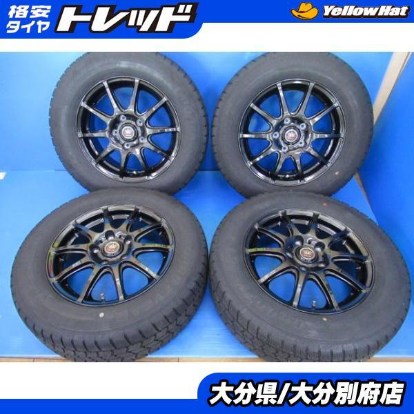 送料無料 ロクサーニ 632 社外アルミ 15インチ 6J+53 5H114.3 グッドイヤー 冬タイヤ 205/65R15 ステップワゴン ストリーム 別_画像1