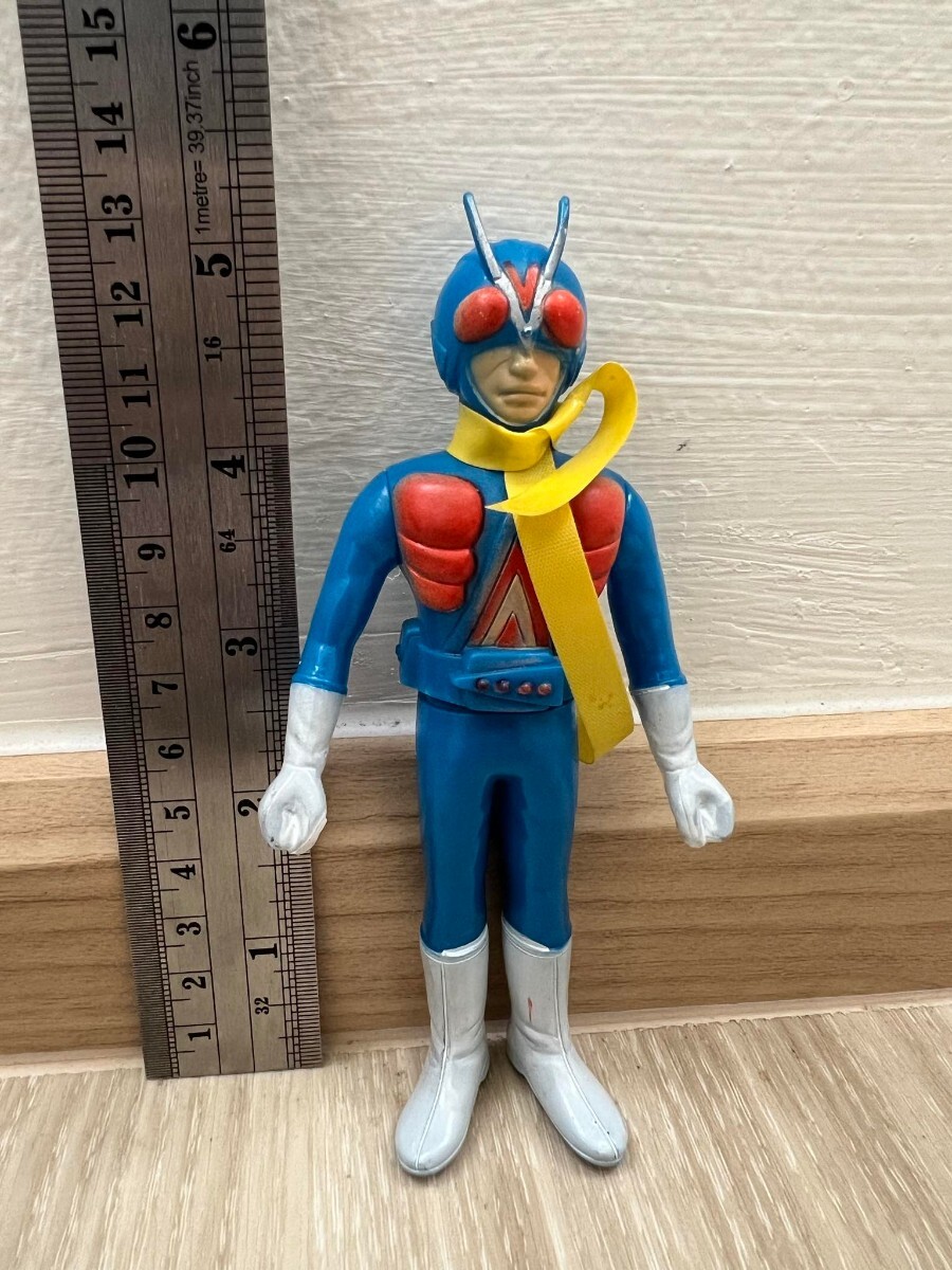 昭和レトロ ポピー 仮面ライダー V3 ライダーマン ミニ ソフビ 昭和レトロ ポピー 仮面ライダー V3 ライダーマン ミニ ソフビ