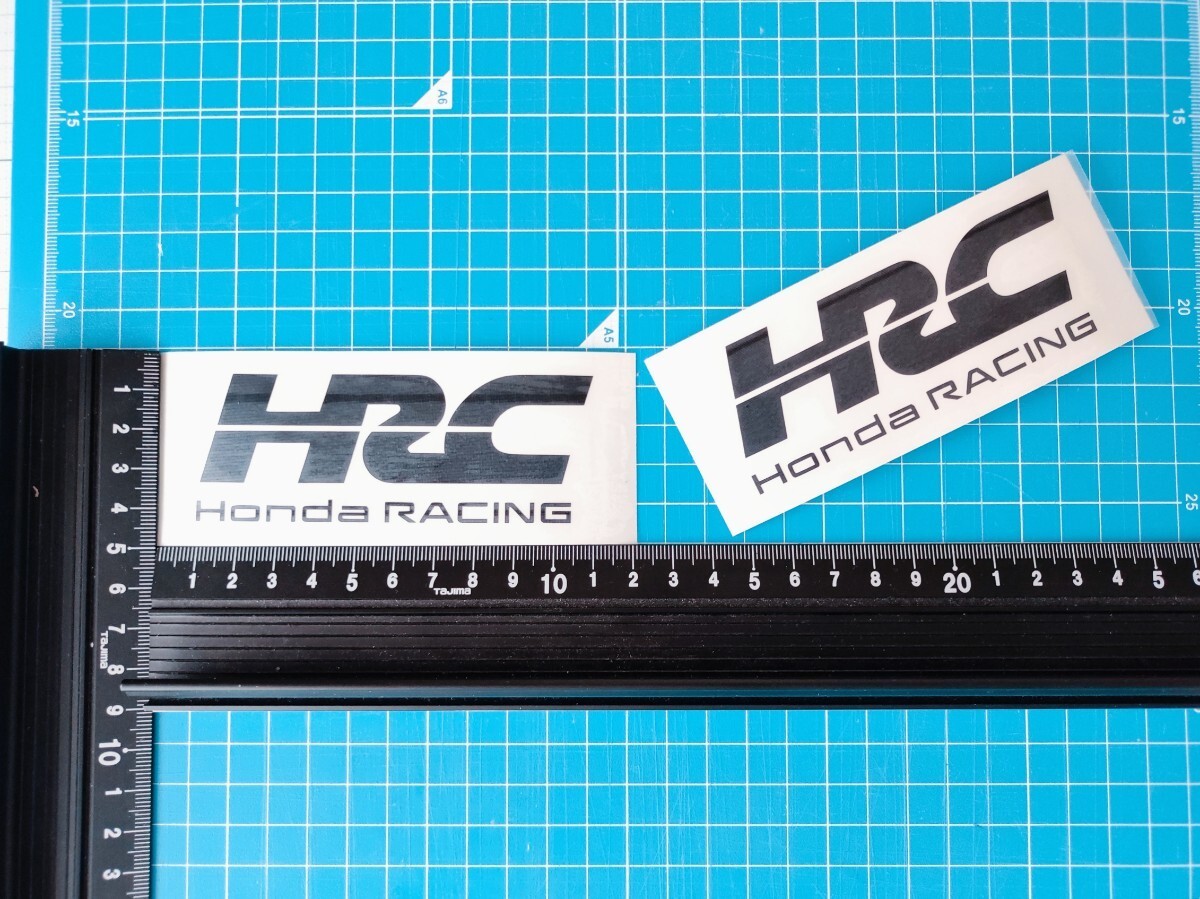 HRC ホンダレーシング　(新ロゴ)　カッティングステッカー