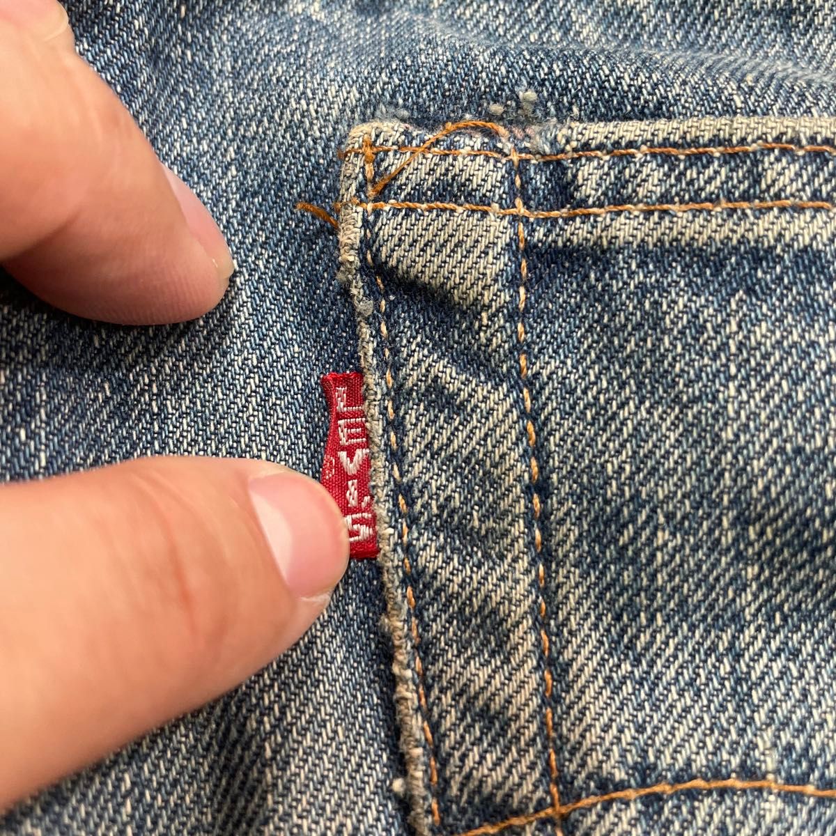 【雰囲気系】60’s Levi’s 502E オリジナル ボロ BORO  ジーンズ デニムパンツ ジーパン 古着 リーバイス