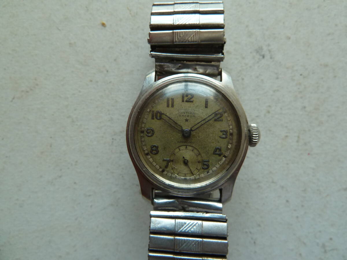 PONTIAC ポンティアック メンズ 手巻き スモセコ 腕時計の画像1