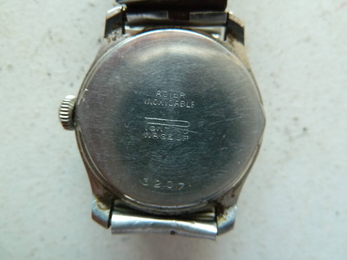 PONTIAC ポンティアック メンズ 手巻き スモセコ 腕時計の画像6