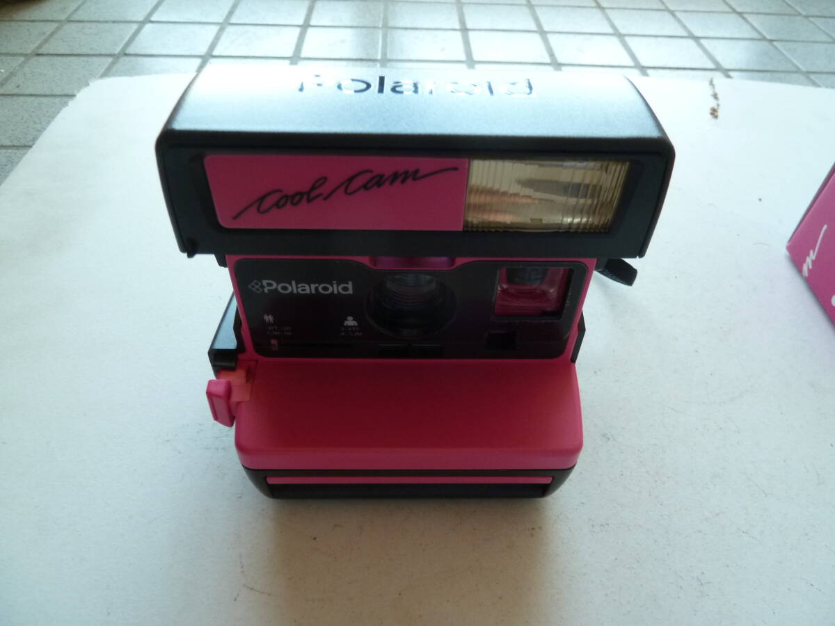 Polaroid　ポラロイド　クールカム　ピンク　箱付き_画像3