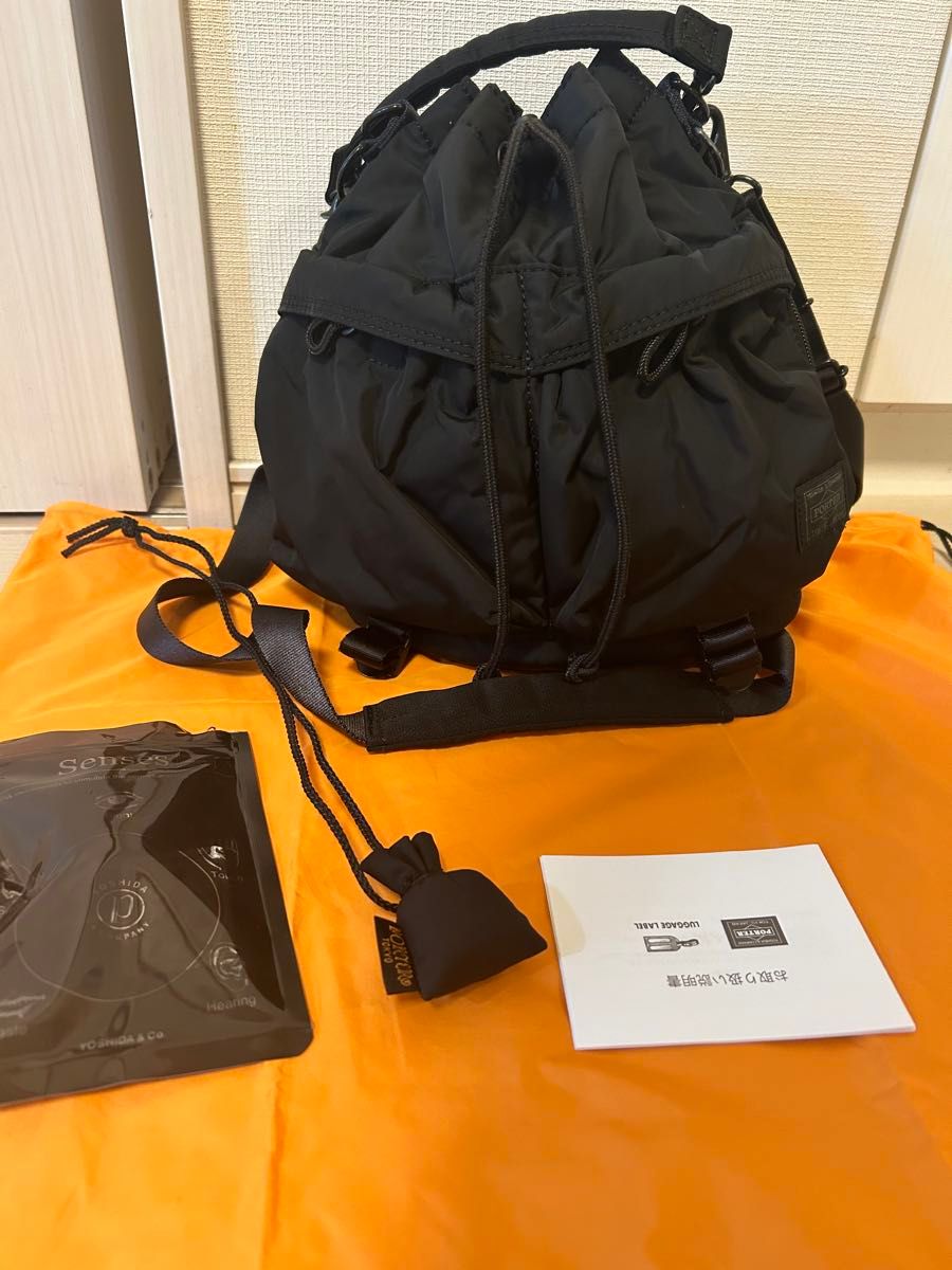 PORTER SENSES 2way TOOLBAG BLACK ポーター センシズ ツール PORTER SENSES 2way TOOLBAG BLACK ポーター センシズ ツール