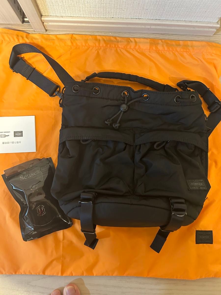 PORTER SENSES 2way TOOLBAG BLACK ポーター センシズ ツール PORTER SENSES 2way TOOLBAG BLACK ポーター センシズ ツール