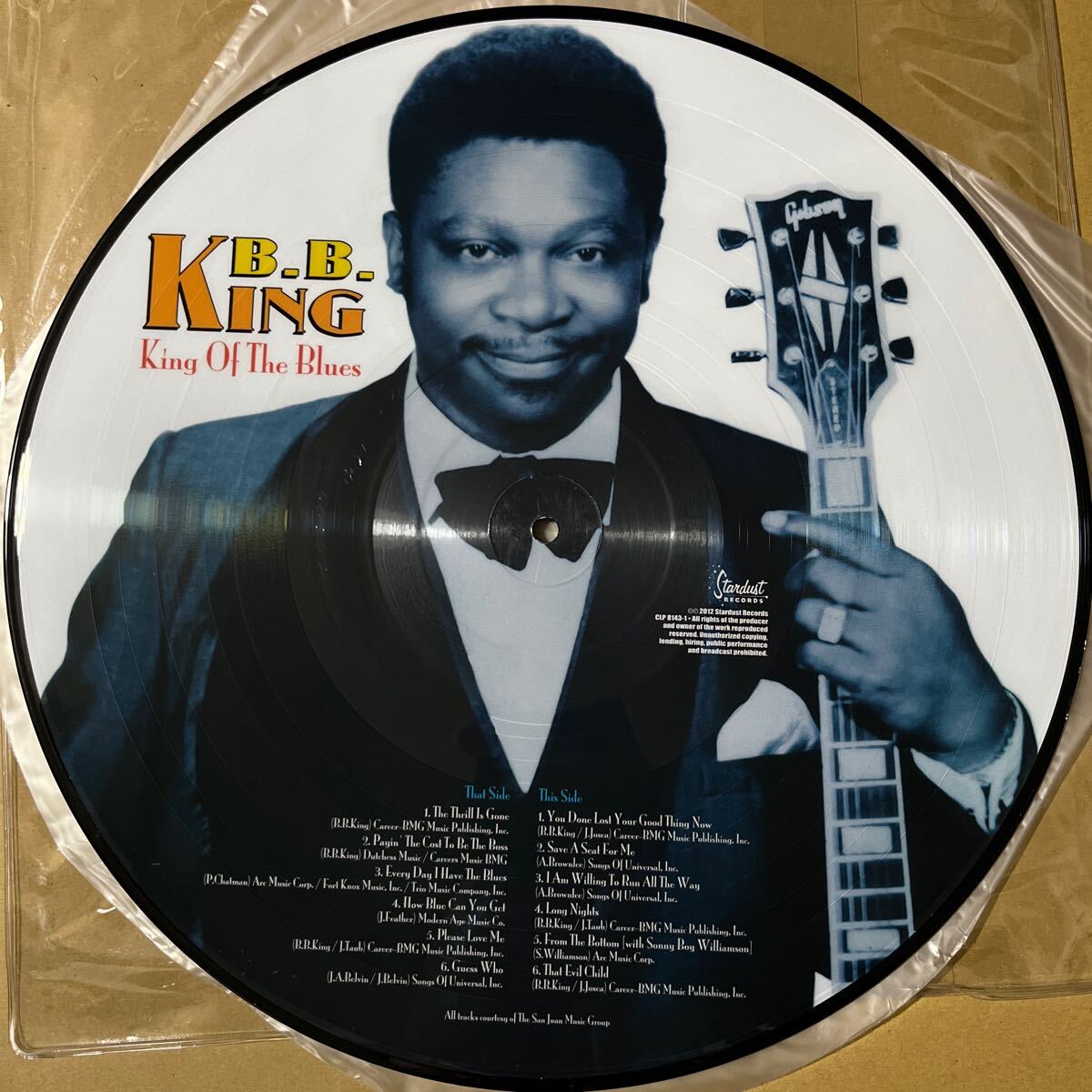  foreign record / Picture * Vinal / B.B. KING / king of the blues