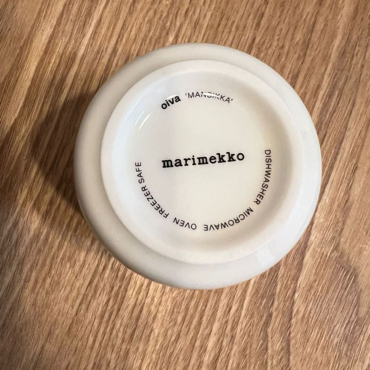 marimekko マリメッコ　マンシッカ　ラテマグ　コーヒーカップ　マグカップ