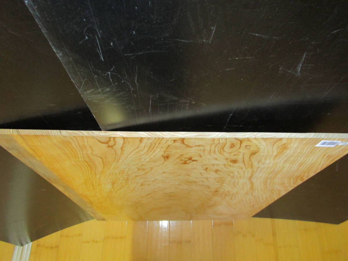 b1942 杉●約79.7㎝×67.5cm×厚1cm☆無垢板１枚板 木材 板 DIY 板材 天板 棚板 テーブル 看板 花台など種類豊富！_画像2