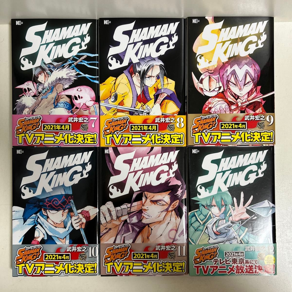 全巻初版　新装版　SHAMAN KING シャーマンキング　1〜35巻　全巻　シャーマンキング全巻