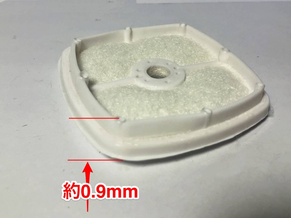 ★１個 エアフィルター /芝刈り機 エコー/13031054130 / A226001410 /ECHO 草刈機 刈払機 チェーンソー /エアクリーナー 互換 社外品 新品._画像4