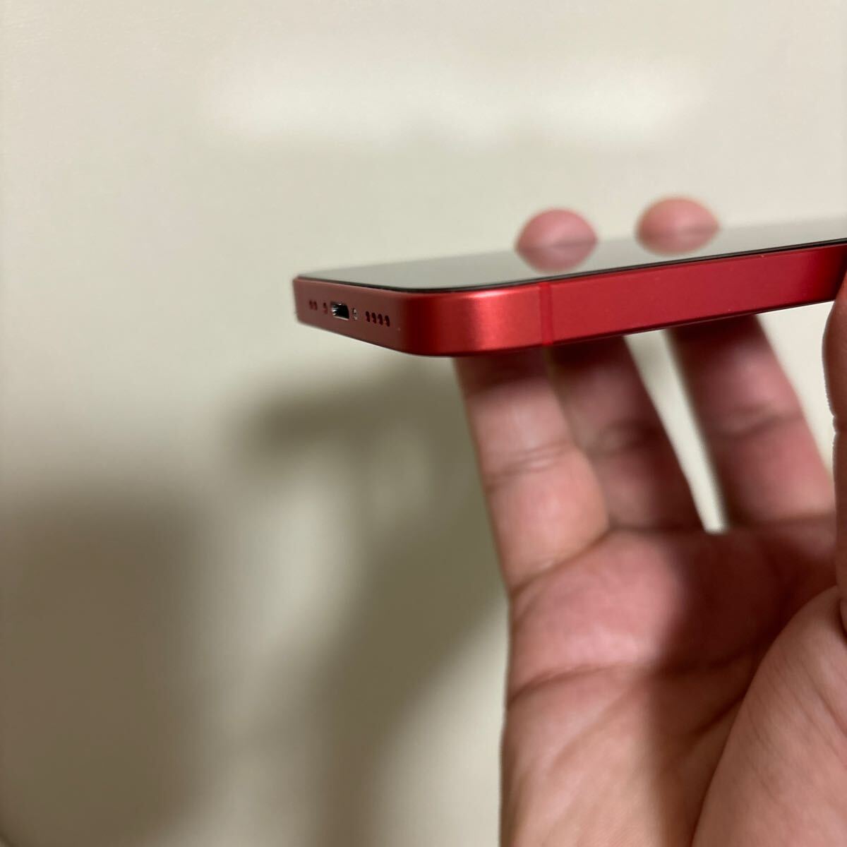 【美品】ジャンクiPhone12mini 64gb 赤SIMフリー　_画像3
