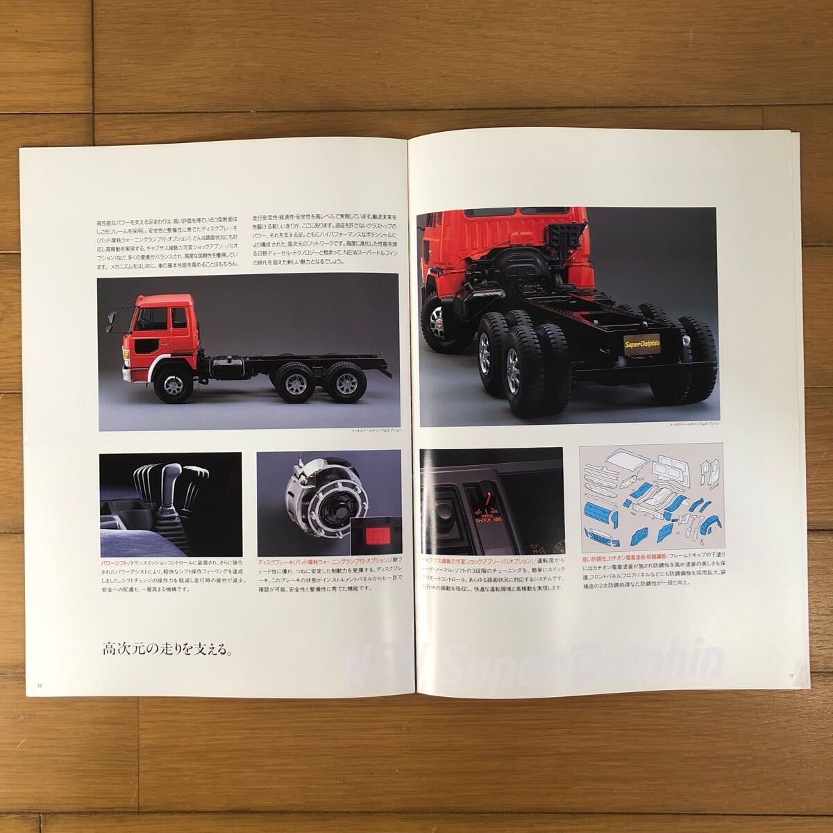 日野自動車カタログ　NEWスーパードルフィン　ダンプ　FS FR _画像7