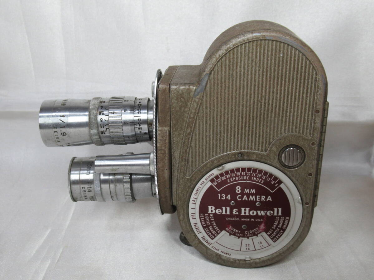 【ジャンク品】Bell&Howell / ベル&ハウエル 134 8mmカメラ シネカメラ フィルムカメラ の画像5