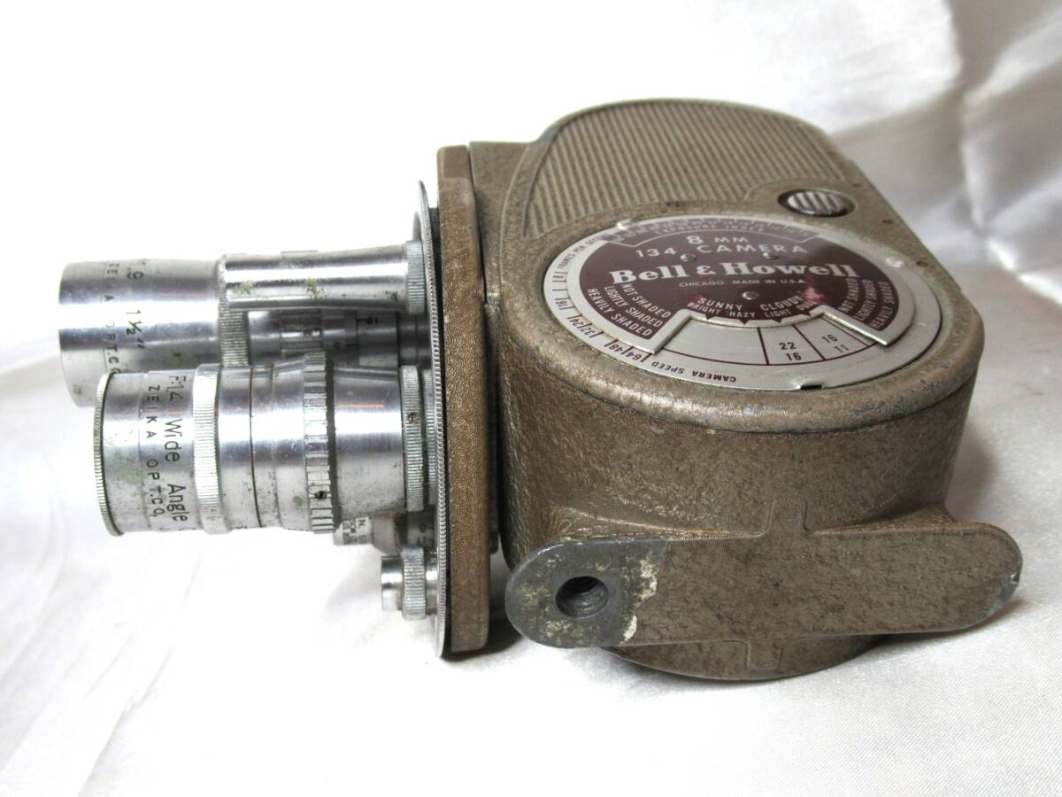 【ジャンク品】Bell&Howell / ベル&ハウエル 134 8mmカメラ シネカメラ フィルムカメラ の画像7