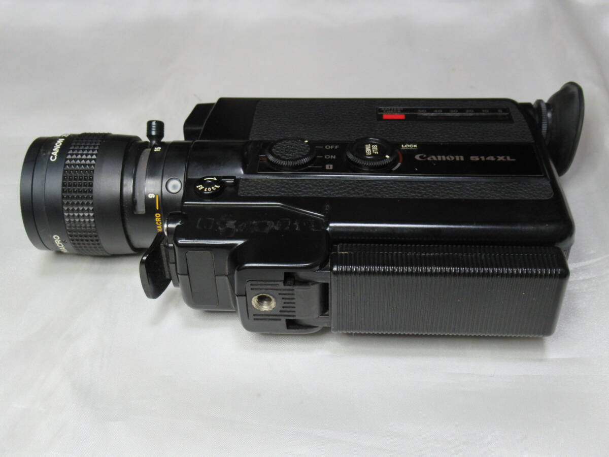 [ electrification has confirmed, junk ]Canon / Canon 514XL 8 millimeter film camera CANON ZOOM LENS C-8sine camera Movie camera 