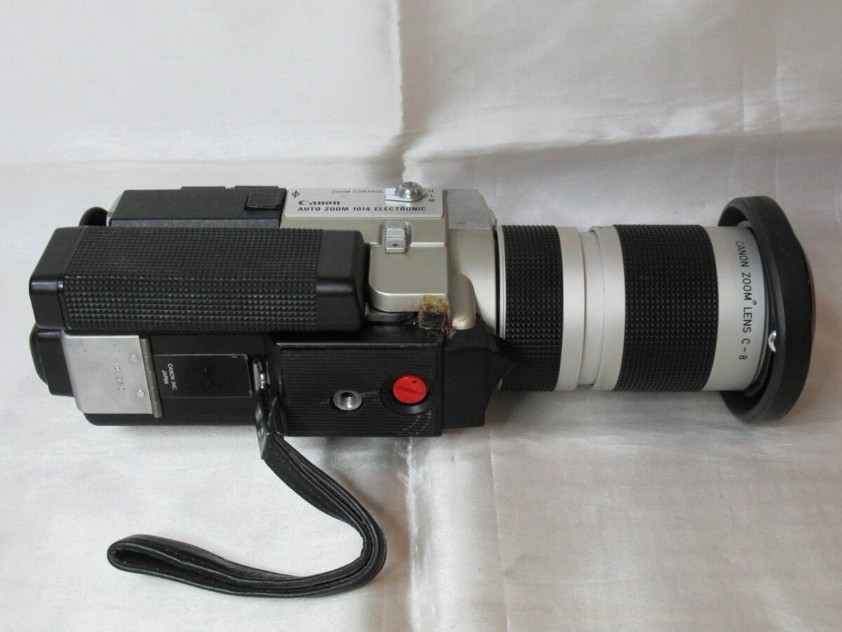 【通電確認済み】Canon / キャノン　AUTO ZOOM 1014 ELECTRONIC　8ミリフィルムカメラ　シネカメラ　ムービーカメラ_画像5