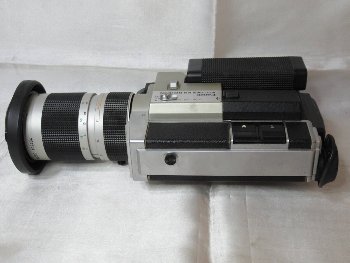 【通電確認済み】Canon / キャノン　AUTO ZOOM 1014 ELECTRONIC　8ミリフィルムカメラ　シネカメラ　ムービーカメラ_画像4
